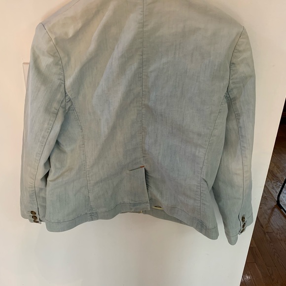 Express light denim blazer. Good condition. - Picture 3 of 4